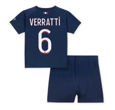Maglia Paris Saint-Germain Verratti 6 Bambino Divisa Prima 2023/24