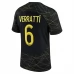 Maglia Paris Saint-Germain Verratti 6 Divisa Prima 2022/23 Fourth Maglia Paris Saint-Germain Verratti 6 Divisa Prima 2022/23 Fourth