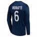 Maglia Paris Saint-Germain Verratti 6 Divisa Prima 2022/23 Manica Lunga