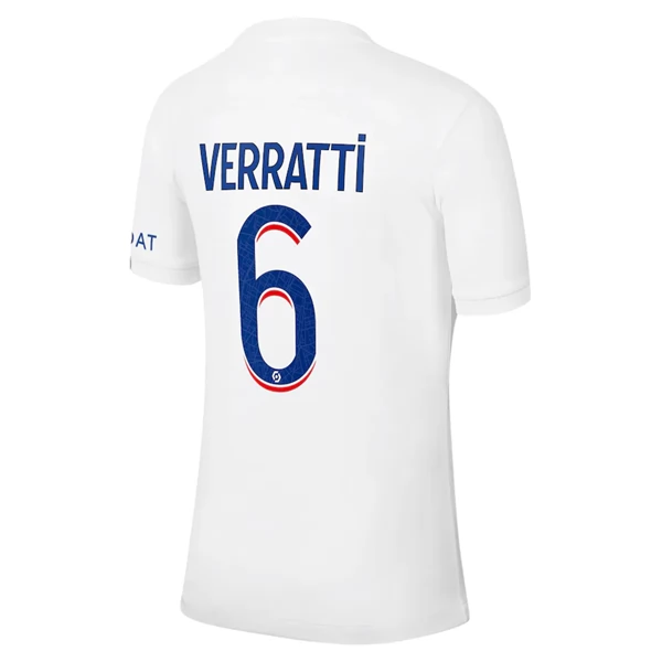 Maglia Paris Saint-Germain Verratti 6 Divisa Terza 2022/23 Maglia Paris Saint-Germain Verratti 6 Divisa Terza 2022/23