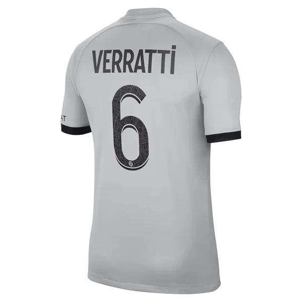 Maglia Paris Saint-Germain Verratti 6 Divisa Trasferta 2022/23 Maglia Paris Saint-Germain Verratti 6 Divisa Trasferta 2022/23