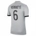 Maglia Paris Saint-Germain Verratti 6 Divisa Trasferta 2022/23 Maglia Paris Saint-Germain Verratti 6 Divisa Trasferta 2022/23