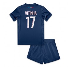 Maglia Paris Saint Germain Vitinha 17 Bambino Divisa Prima 2024/25