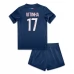 Maglia Paris Saint Germain Vitinha 17 Bambino Divisa Prima 2024/25