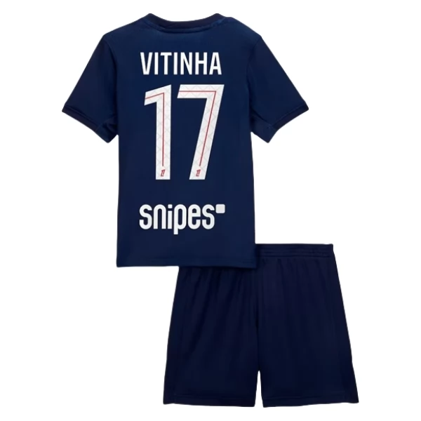 Maglia Paris Saint Germain Vitinha 17 Bambino Divisa Prima 2025/26 Maglia Paris Saint Germain Vitinha 17 Bambino Divisa Prima 2025/26