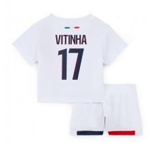 Maglia Paris Saint Germain Vitinha 17 Bambino Divisa Trasferta 2024/25