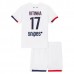 Maglia Paris Saint Germain Vitinha 17 Bambino Divisa Trasferta 2025/26