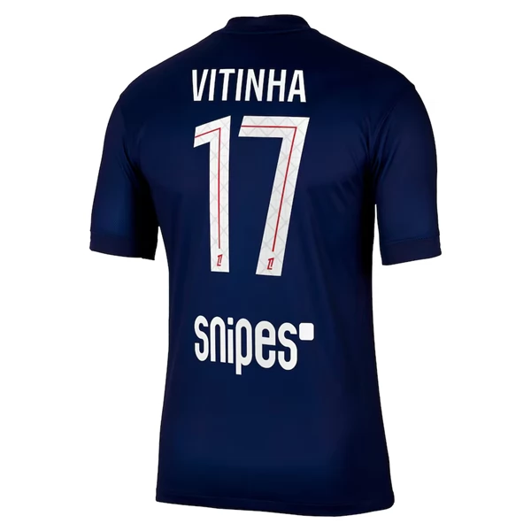Maglia Paris Saint Germain Vitinha 17 Divisa Prima 2025/26 Maglia Paris Saint Germain Vitinha 17 Divisa Prima 2025/26