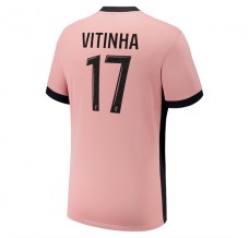 Maglia Paris Saint Germain Vitinha 17 Divisa Terza 2024/25