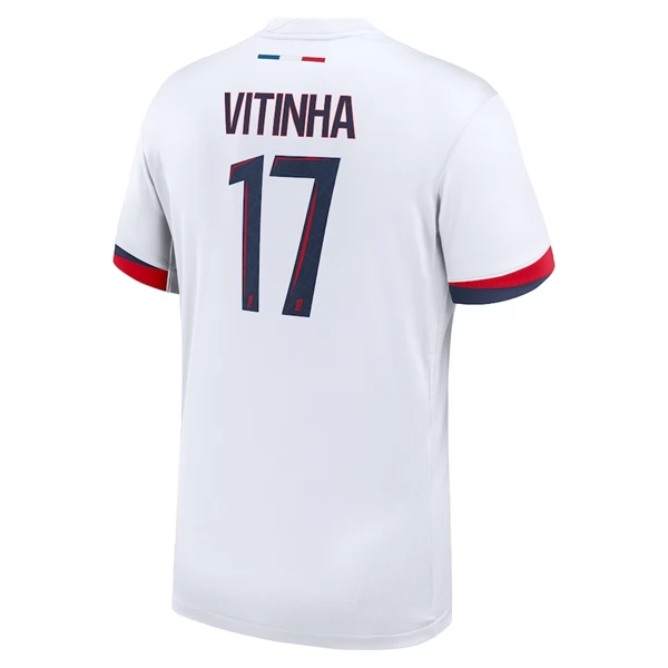 Maglia Paris Saint Germain Vitinha 17 Divisa Trasferta 2024/25 Maglia Paris Saint Germain Vitinha 17 Divisa Trasferta 2024/25