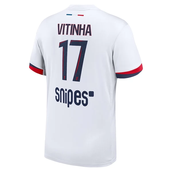Maglia Paris Saint Germain Vitinha 17 Divisa Trasferta 2025/26 Maglia Paris Saint Germain Vitinha 17 Divisa Trasferta 2025/26