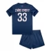 Maglia Paris Saint Germain Zaire-Emery 33 Bambino Divisa Prima 2024/25