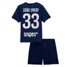 Maglia Paris Saint Germain Zaïre-Emery 33 Bambino Divisa Prima 2025/26