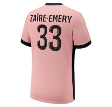 Maglia Paris Saint Germain Zaïre-Emery 33 Divisa Terza 2024/25