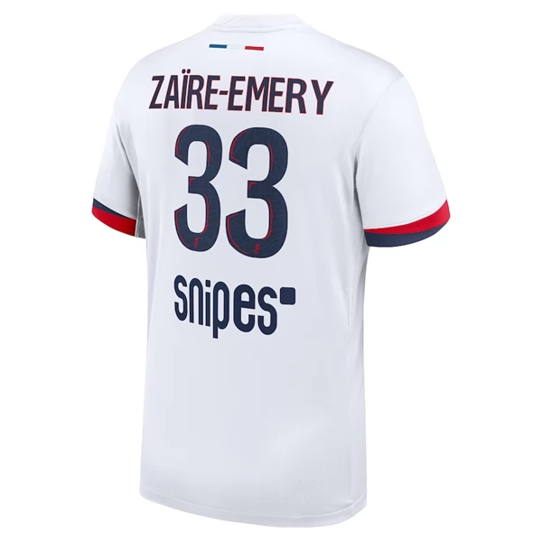 Maglia Paris Saint Germain Zaïre-Emery 33 Divisa Trasferta 2025/26 Maglia Paris Saint Germain Zaïre-Emery 33 Divisa Trasferta 2025/26