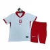 Maglia Polonia Bambino Divisa Prima Euro 2024