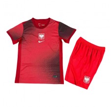Maglia Polonia Bambino Divisa Trasferta Euro 2024