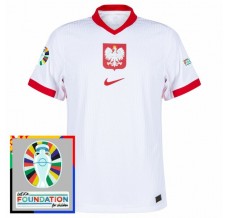 Maglia Polonia Divisa Prima Euro 2024 Patch