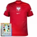 Maglia Polonia Divisa Trasferta Euro 2024 Patch
