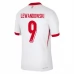 Maglia Polonia Lewandowski 9 Divisa Prima Euro 2024