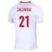 Maglia Polonia Zalewski 21 Divisa Prima Euro 2024