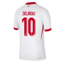 Maglia Polonia Zieliński 10 Divisa Prima Euro 2024