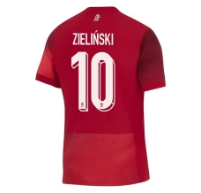 Maglia Polonia Zieliński 10 Divisa Trasferta Euro 2024 Maglia Polonia Zieliński 10 Divisa Trasferta Euro 2024