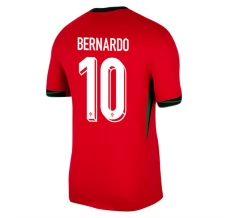 Maglia Portogallo Bernardo 10 Divisa Prima Euro 2024 Maglia Portogallo Bernardo 10 Divisa Prima Euro 2024