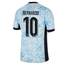 Maglia Portogallo Bernardo 10 Divisa Trasferta Euro 2024