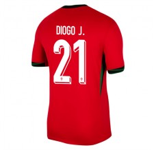 Maglia Portogallo Diogo J. 21 Divisa Prima Euro 2024