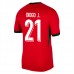 Maglia Portogallo Diogo J. 21 Divisa Prima Euro 2024