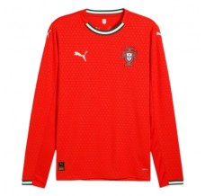 Maglia Portogallo Divisa Prima 2025 Manica Lunga