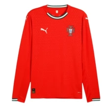 Maglia Portogallo Divisa Prima 2025 Manica Lunga