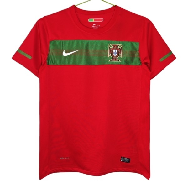 Maglia Portogallo Kit Gara Home Retro 2010 Maglia Portogallo Kit Gara Home Retro 2010