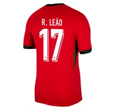Maglia Portogallo R.Leão 17 Divisa Prima Euro 2024