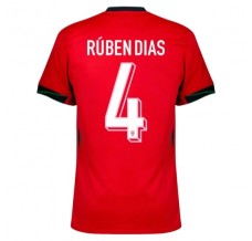 Maglia Portogallo Rúben Dias 4 Divisa Prima Euro 2024