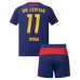 Maglia RB Leipzig Openda 11 Bambino Divisa Trasferta 2025/26