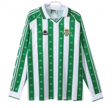Maglia Real Betis Balompié Divisa Prima Retro 1995-97 Manica Lunga