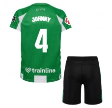 Maglia Real Betis Balompié Johnny 4 Bambino Divisa Prima 2025/26