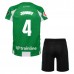 Maglia Real Betis Balompié Johnny 4 Bambino Divisa Prima 2025/26