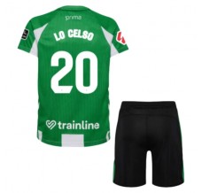 Maglia Real Betis Balompié Lo Celso 20 Bambino Divisa Prima 2025/26
