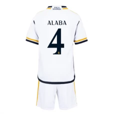 Maglia Real Madrid Alaba 4 Bambino Divisa Prima 2023/24 Maglia Real Madrid Alaba 4 Bambino Divisa Prima 2023/24
