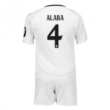 Maglia Real Madrid Alaba 4 Bambino Divisa Prima 2024/25
