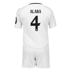 Maglia Real Madrid Alaba 4 Bambino Divisa Prima 2024/25 Maglia Real Madrid Alaba 4 Bambino Divisa Prima 2024/25