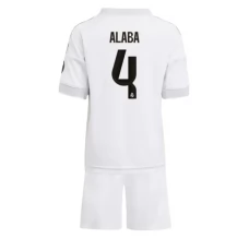 Maglia Real Madrid Alaba 4 Bambino Divisa Prima 2025/26
