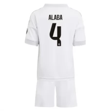 Maglia Real Madrid Alaba 4 Bambino Divisa Prima 2025/26 Maglia Real Madrid Alaba 4 Bambino Divisa Prima 2025/26