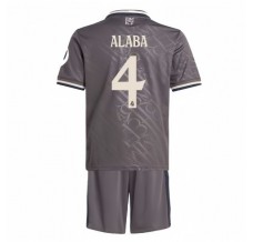 Maglia Real Madrid Alaba 4 Bambino Divisa Terza 2024/25