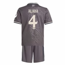 Maglia Real Madrid Alaba 4 Bambino Divisa Terza 2024/25 Maglia Real Madrid Alaba 4 Bambino Divisa Terza 2024/25