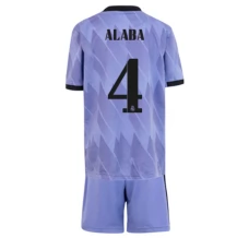 Maglia Real Madrid Alaba 4 Bambino Divisa Trasferta 2022/23