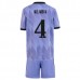 Maglia Real Madrid Alaba 4 Bambino Divisa Trasferta 2022/23